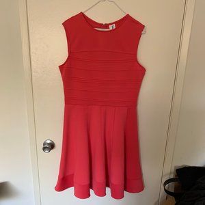 JULIA JORDAN Pink Skater Dress / Size 12